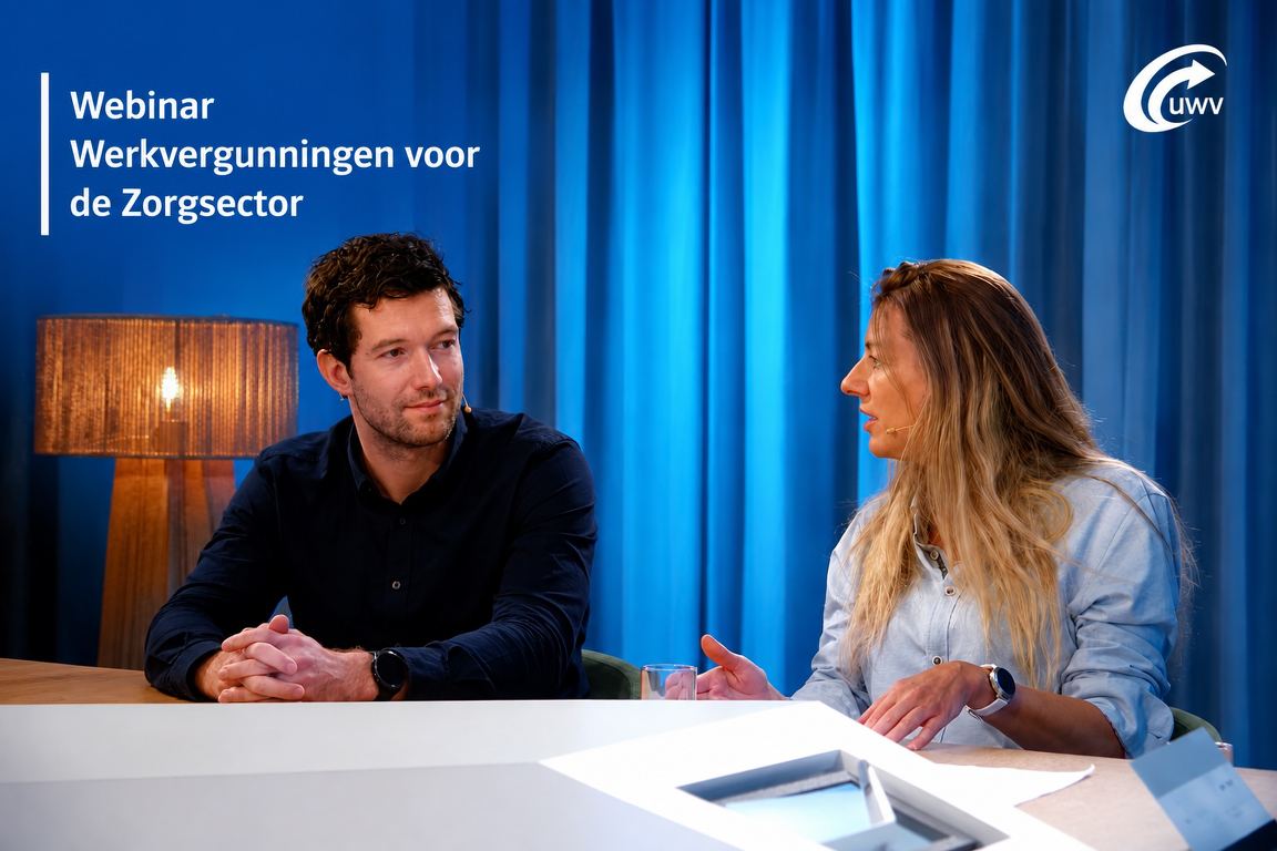 Webinar van UWV en IND over werkvergunningen in de zorg